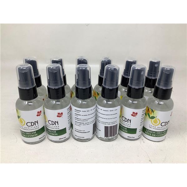 CDN Lemon Dream Hand Sanitizer (12 X 60ML)
