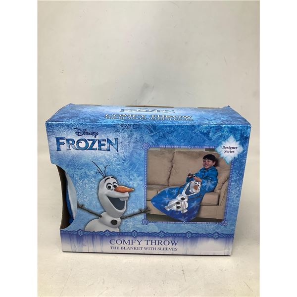 Frozen Comfy Throw Blanket With Sleeves