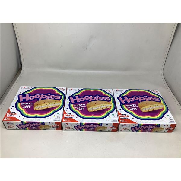 Hoopies Party Cake Fun Pack (3 X 6 Cakes)