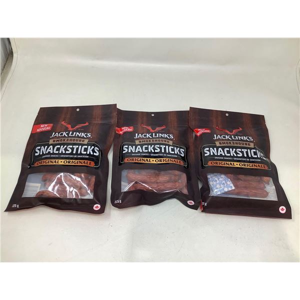 Jack Links Smokehouse Snacksticks Original (3 X 225G)