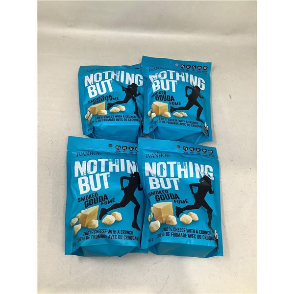 Nothing But Smoked Gouda 100% Cheese With A Crunch (4 X 60G)