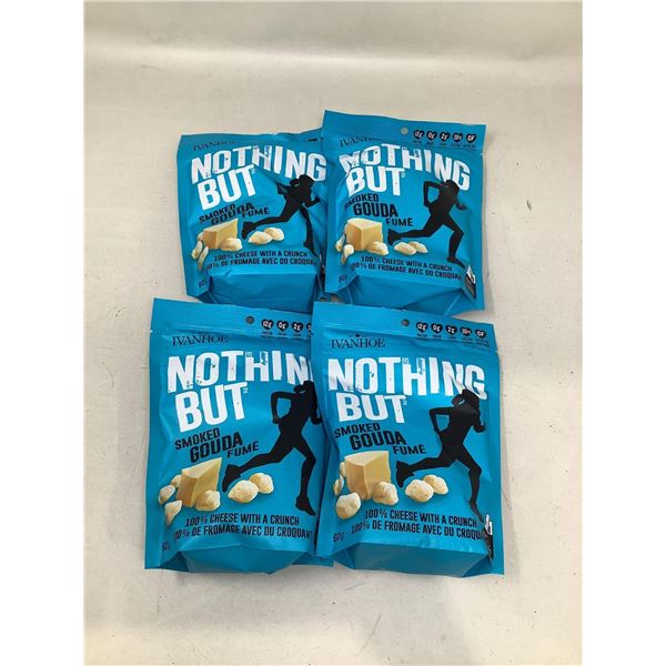 Nothing But Smoked Gouda 100% Cheese With A Crunch (4 X 60G)