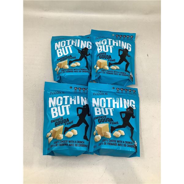 Nothing But Smoked Gouda 100% Cheese With A Crunch (4 X 60G)