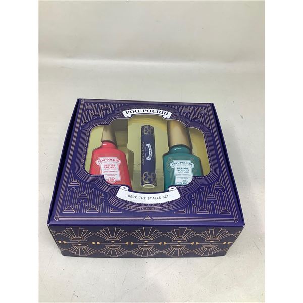 Poo-Pourri Deck The Stalls Set