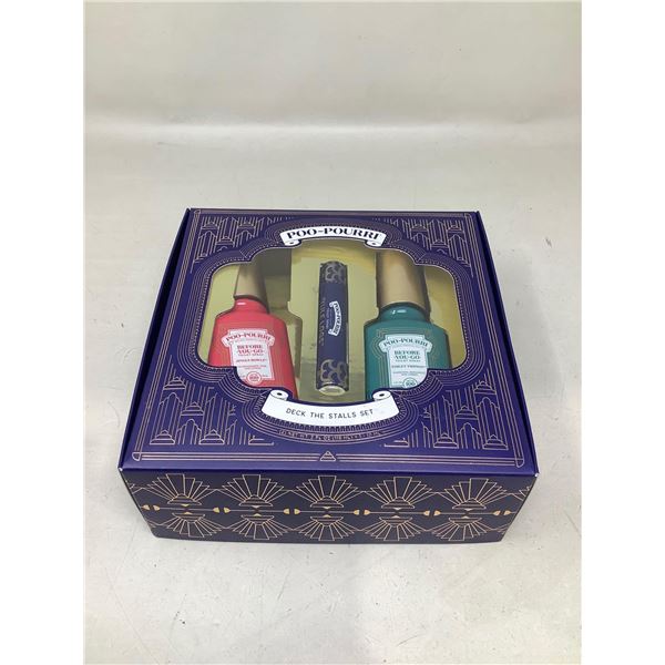 Poo-Pourri Deck The Stalls Set