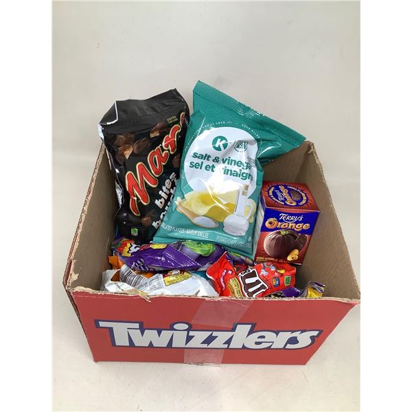 Assorted Box Of Groceries