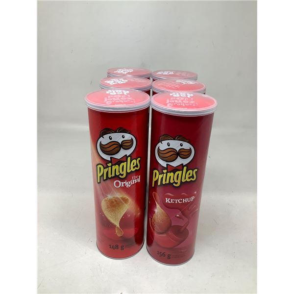 Assorted Lot Of Pringles (6 X 148G)
