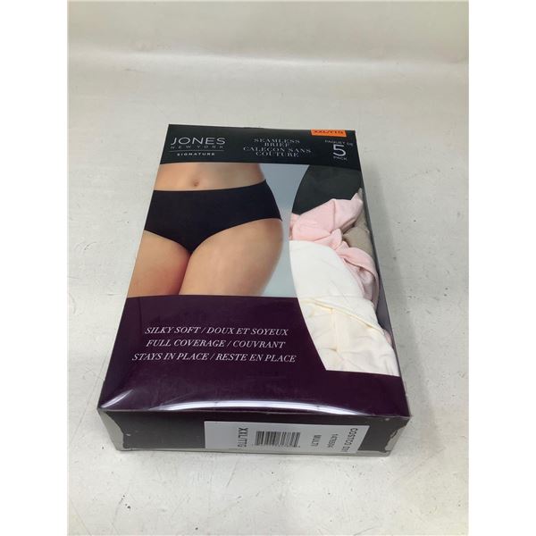 Jones New York Signature Seamless Brief Lot Of 5 Size XXL