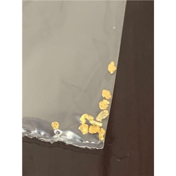 Alaskan Pure Placer Gold Nuggets lot of 10 - 1.0-1.1mm