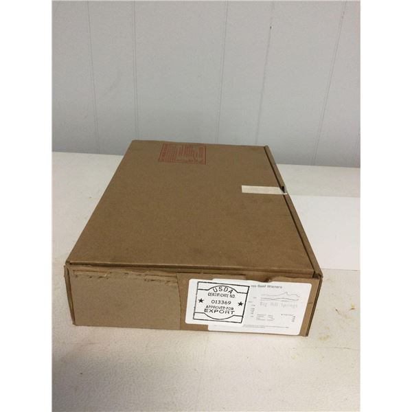 Case of Frozen Big Hill Springs Skinless Beef Wieners (4.54kg)