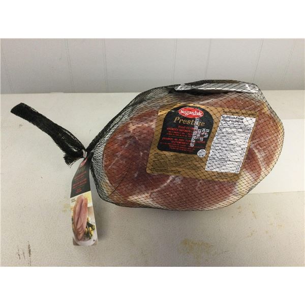Frozen Sugardale Prestige Fully Cooked Spiral Sliced Bone in Smoked Honey Ham