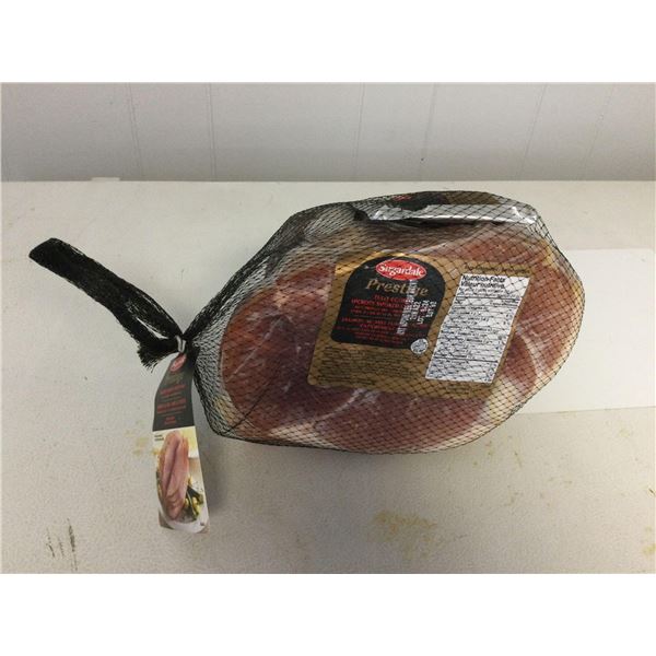 Frozen Sugardale Prestige Fully Cooked Spiral Sliced Bone in Smoked Honey Ham