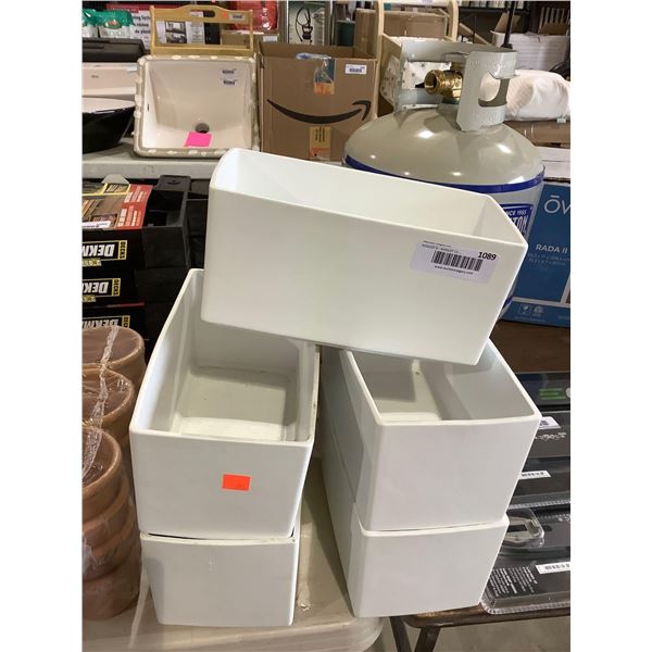 Panna Rectangular Pot Lot of 5