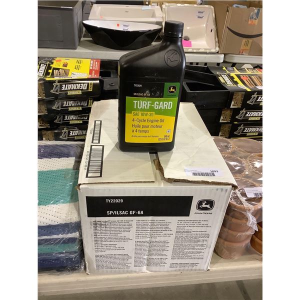 Case of John Deere Turf-Gard SAE 10W-30 4-Cycle Engine Oil (12 x 946mL)