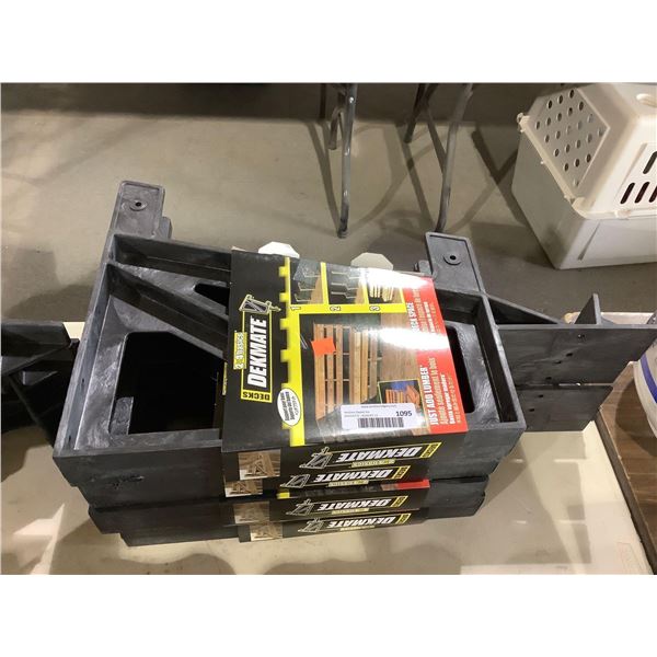 Dekmate Deck Bench Brackets Lot of 4