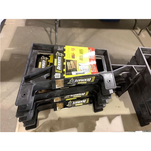 Dekmate Deck Bench Brackets Lot of 4
