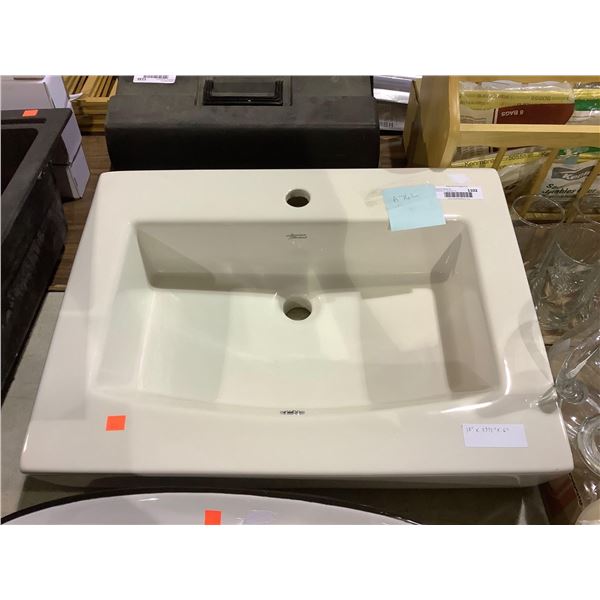 American Standard Porcelain Sink (18in x 23 1/2in)