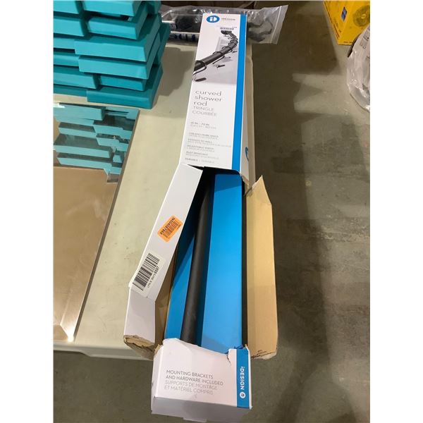 iDesign Curved Shower Rod (41in-72in)