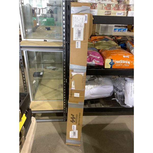 Winsoon 9ft Single Rail Bypass Barn Door Hardware