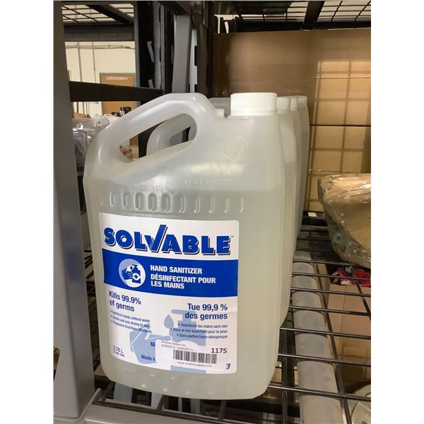 Solvable Hand Sanitizer (4 x 3.78L)