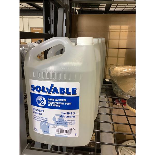 Solvable Hand Sanitizer (4 x 3.78L)