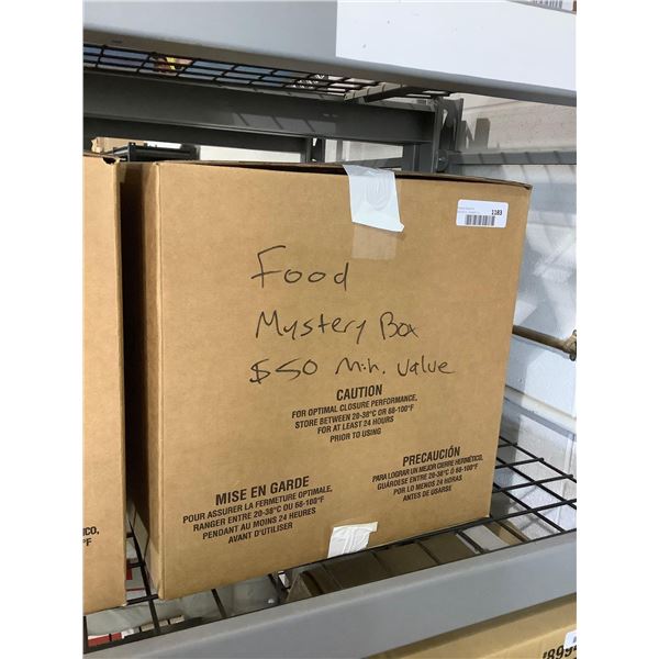 Food Mystery Box - $50 Minimum Value