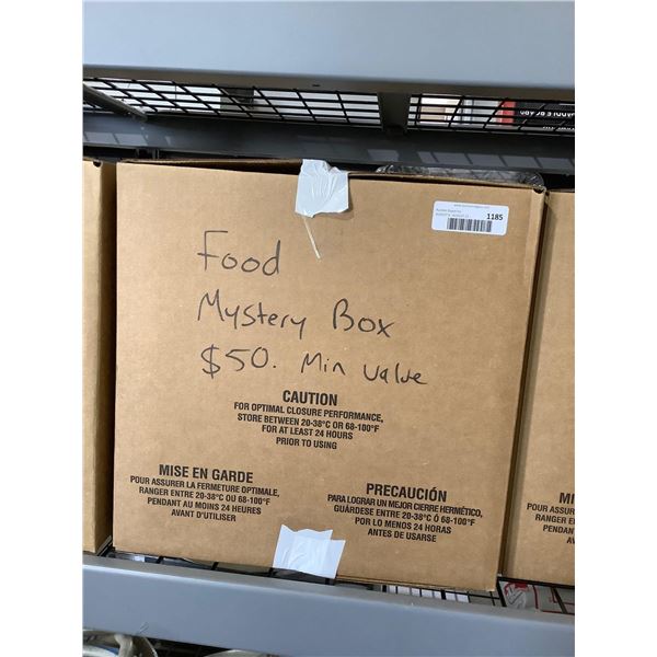 Food Mystery Box - $50 Minimum Value