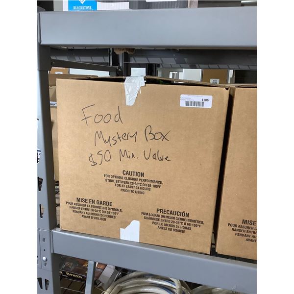 Food Mystery Box - $50 Minimum Value