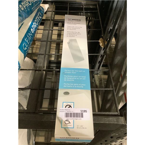 Moen Home Care Bath and Shower Safety Mat (16in x 34in)