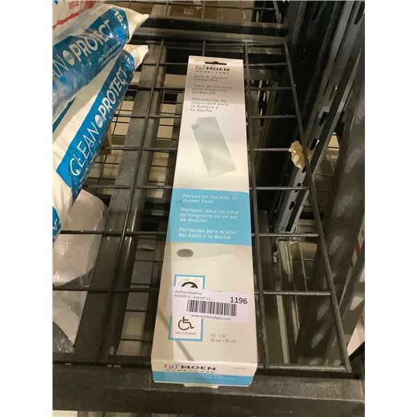 Moen Home Care Bath and Shower Safety Mat (16in x 34in)