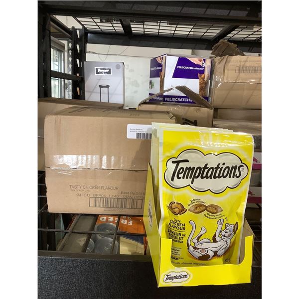 Case of Temptations Chicken Flavor Cat Treats (12 x 85g)