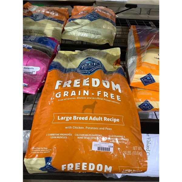 Blue Buffalo Grain Free Large Breed Adult Dog Food (10.8kg)