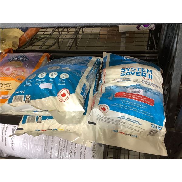 Windsor System Saver II Water Softening Pellets (18.1kg) Lot of 3