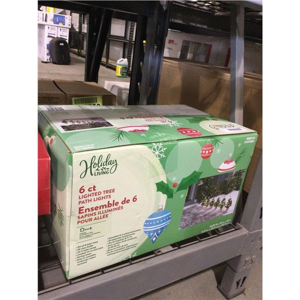 Holiday Living 6ct Lighted Tree Path Lights