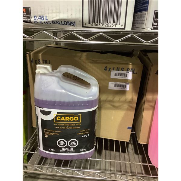 Case of Cargo All Season Windshield Washer Fluid (4 x 3.78L)