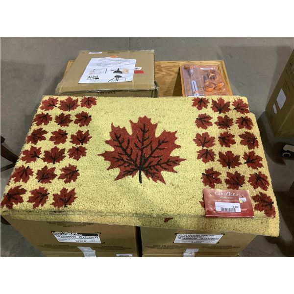Canadiana Maple Leaf Floor Mat (18in x 30in)