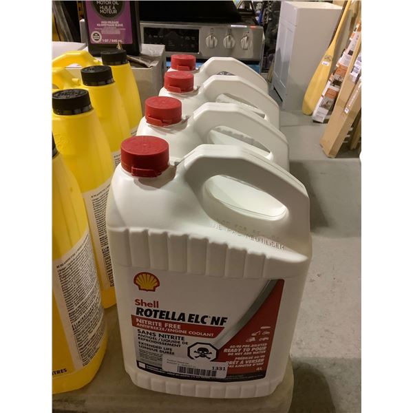 Shell Rotella ELC NF Nitrate Free Antifreeze/Engine Coolant (4 x 4L)