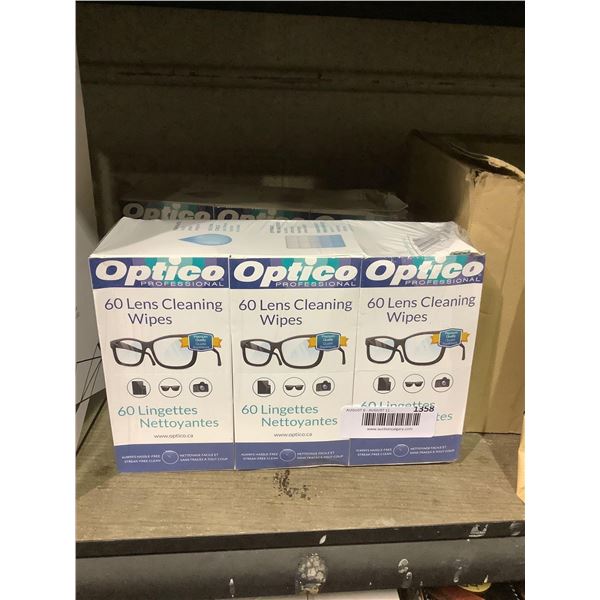 Optico Professional 180 Lens Cleaning Wipes