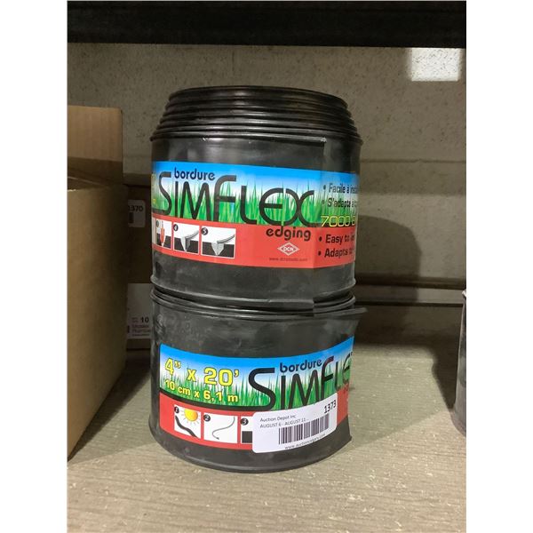 Bordure Simflex Edging (4in x 20ft) Lot of 2