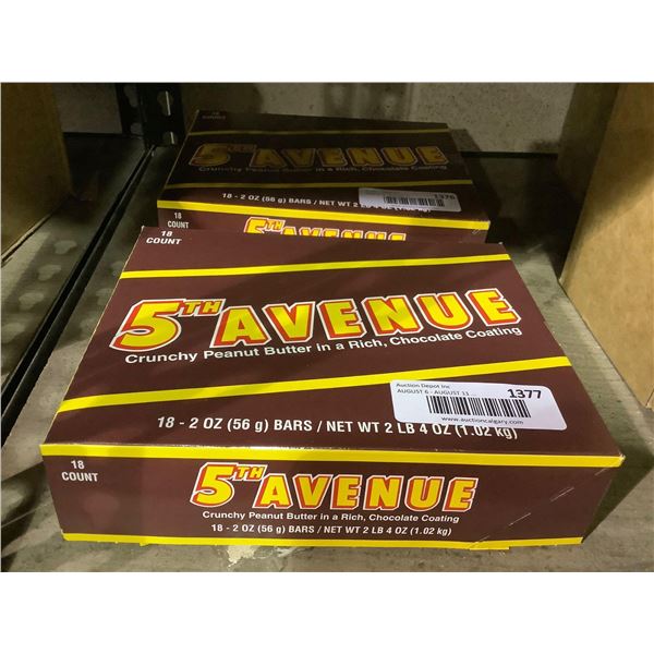 5th Avenue Chocolate Bars (18 x 56g)