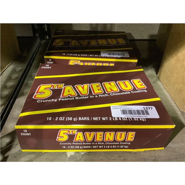 5th Avenue Chocolate Bars (18 x 56g)