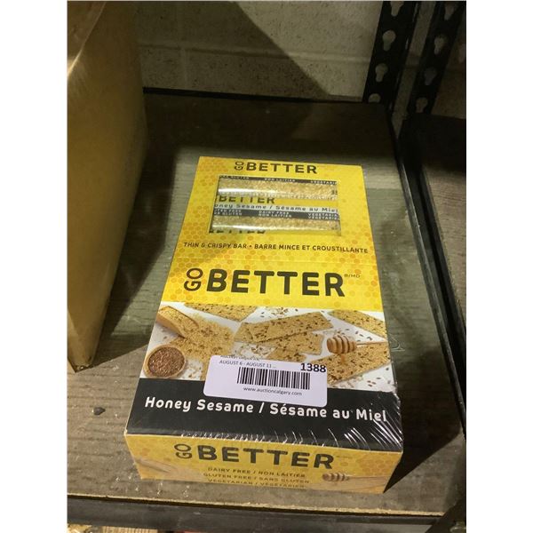 Go Better Honey Sesame Bars (24 x 35g)