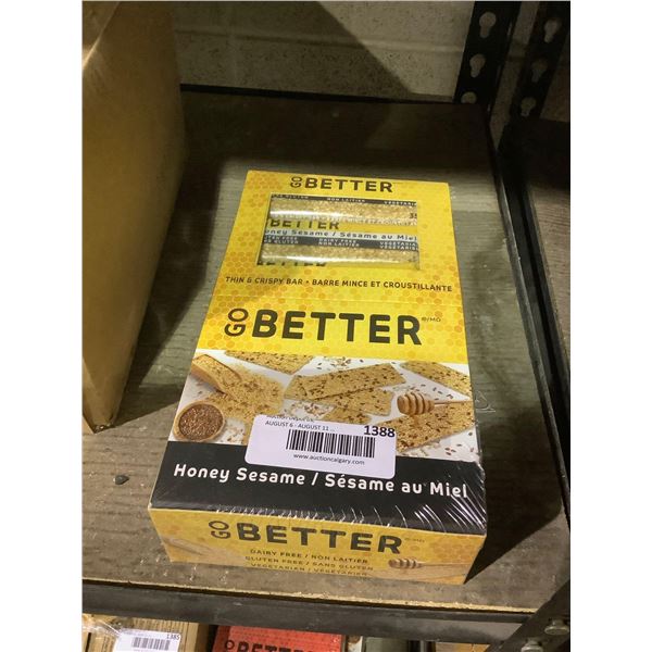 Go Better Honey Sesame Bars (24 x 35g)