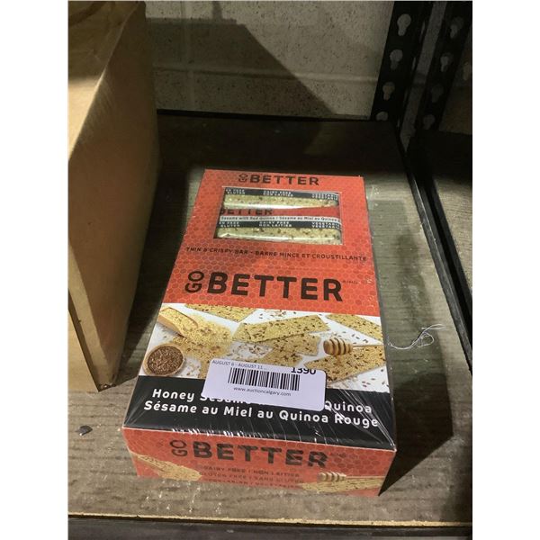 Go Better Honey Sesame Quinoa Bars (24 x 35g)