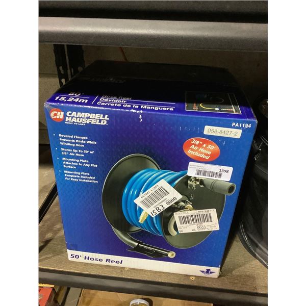 Campbell Hausfeld 50ft Hose Reel