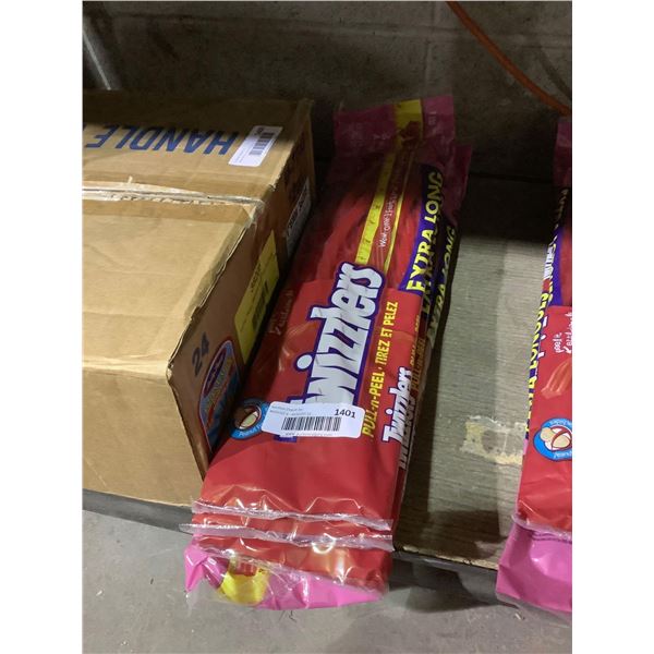 Twizzlers Pull n Peel Cherry Flavor (4 x 652g)