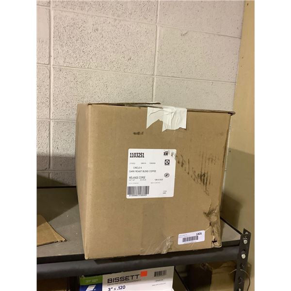 Case of Circle K Dark Roast Ground Coffee (128 x 2.5oz)