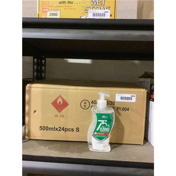 Case of Cleace 75% Ethyl Alcohol Hand Sanitizer (24 x 500mL)