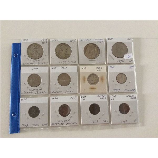 USA Coin Collection (Includes Silver)