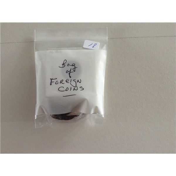 Bag of Foreign Coins